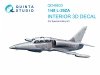 Quinta Studio QD48633 L-39ZA 3D-Printed & coloured Interior on decal paper (Special Hobby) 1/48